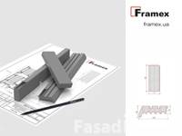 Нові термоізолюючі профілі Framex до алюмінієвої профільної системи FT72