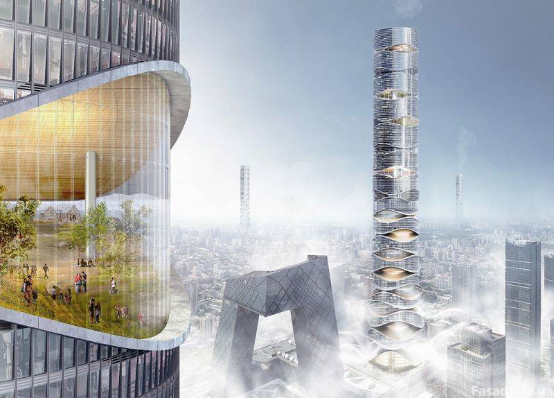 Airscraper - городской небоскрёб, который чистит воздух