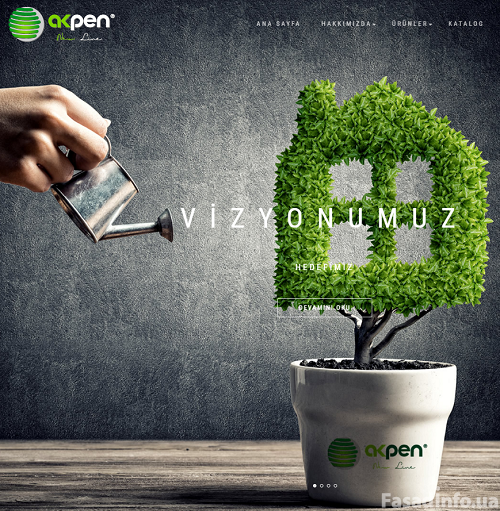 Корпоративный сайт Akpen: новый дизайн и новый адрес