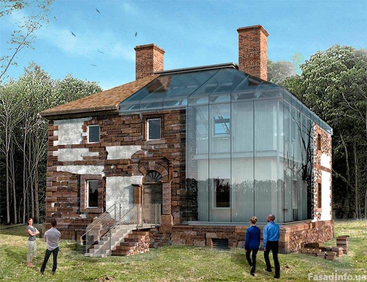 В США памятник колониальной архитектуры защитят с помощью стекла
