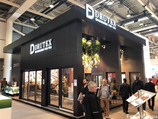 DRUTEX дебютировал на выставке SWISSBAU