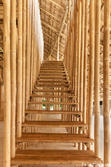 Бамбуковые фасады завоевывают популярность