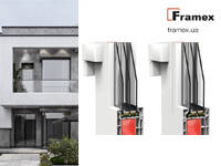 Новий дверний профіль в 7-камерній системі Framex 80