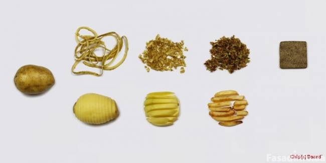 Экологически чистые МДФ панели из картофельной кожуры