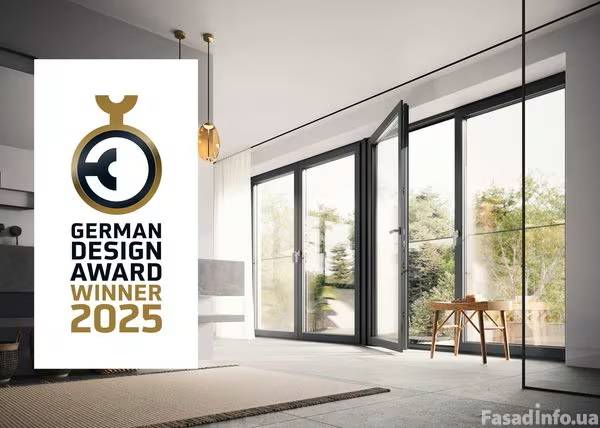 REHAU Window Solutions отримала нагороду German Design Award 2025 за віконне рішення ARTEVO TERRA