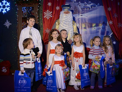ТМ 'ВікноПлюс' поздравила деток с праздником Святого Николая